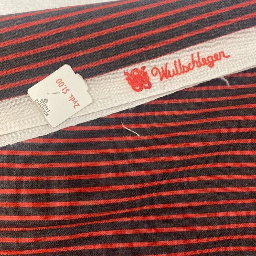 Vintage Fabric Remnant Lot of 6 VARIETY **READ**